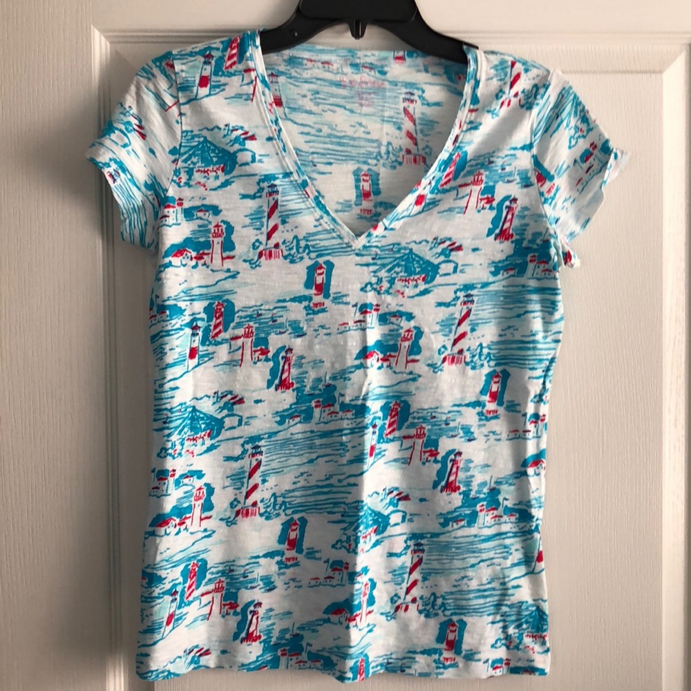 Lilly Pulitzer Lighthouse T-shirt